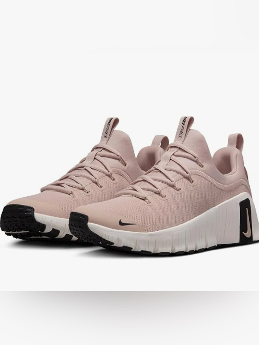 Nike Women’s Metcon 6 Athletic Workout Shoes - Blush Pink Oxford